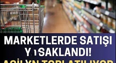 Markettlerden toplanıyor hepsi